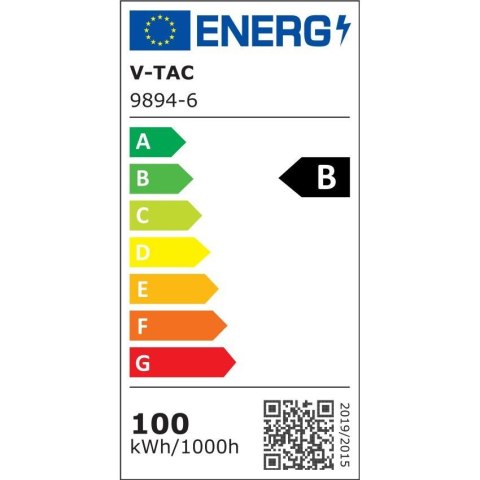 Naświetlacz LED V-TAC CREE CHIP 100W 185Lm/W czarny VT-44105 4000K 18500lm 6 lat gwarancji