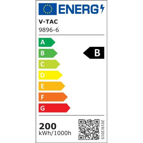 Naświetlacz LED V-TAC CREE CHIP 200W 185Lm/W czarny VT-44205 4000K 37000lm 6 lat gwarancji
