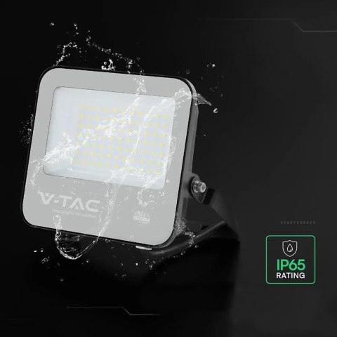 Naświetlacz LED V-TAC CREE CHIP 50W 185Lm/W czarny VT-4456 4000K 9250lm 6 lat gwarancji