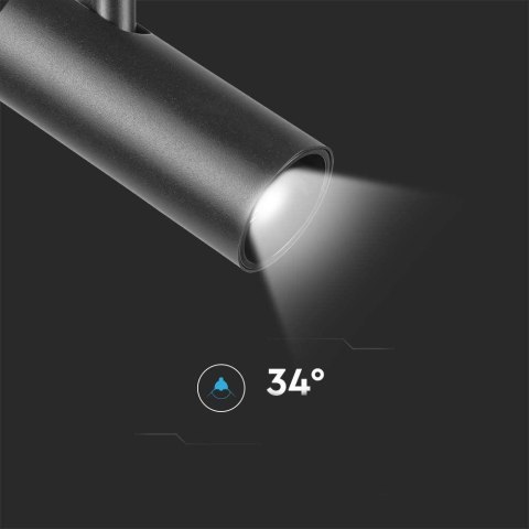 Oprawa Projektor Szynosystem Magnetyczny 48V V-TAC 11W LED 34st VT-42010 4000K 1300lm