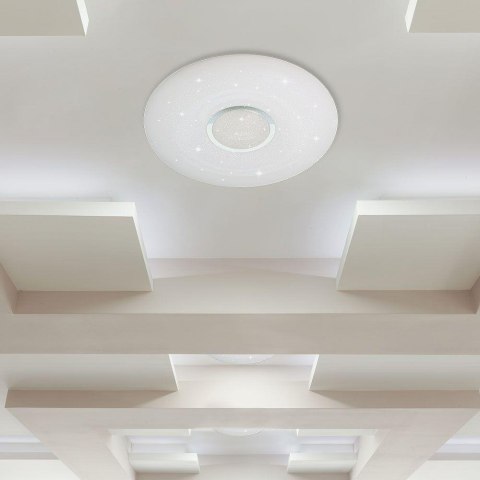 Oprawa sufitowa plafoniera V-TAC 60W LED pilot CCT fi.500 gwiazdy VT-8556 3000K-6500K 6000lm