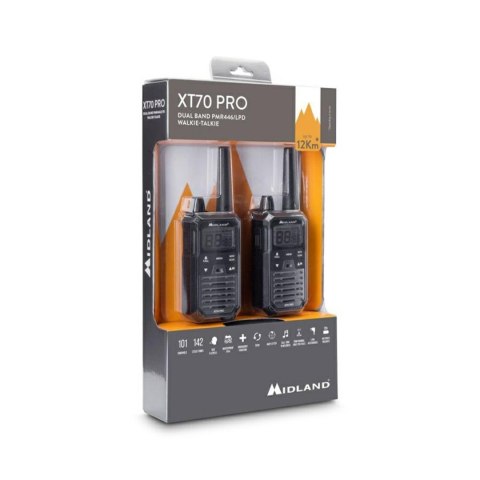 Radiotelefony ręczne PMR MIDLAND XT70 PRO