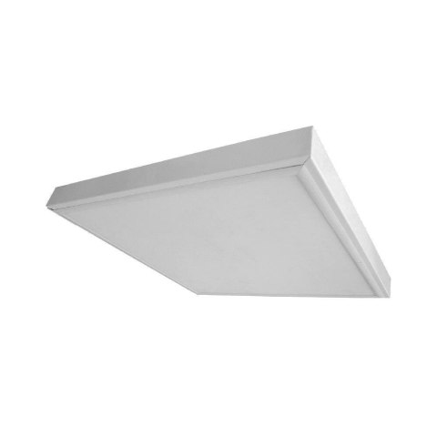 Ramka natynkowa do paneli LED składana 600x600 biała BACKLIT ALU 5,8cm biała