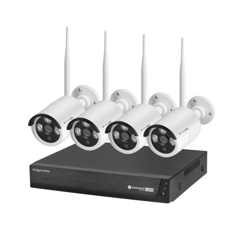 Zestaw do monitoringu WiFi Kruger&Matz Connect C200 Tuya WiFi 6