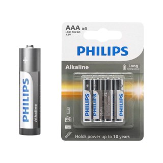 Bateria alkaliczna Philips LR03 4szt./bl.