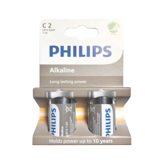 Bateria alkaliczna Philips LR14 2szt./bl.