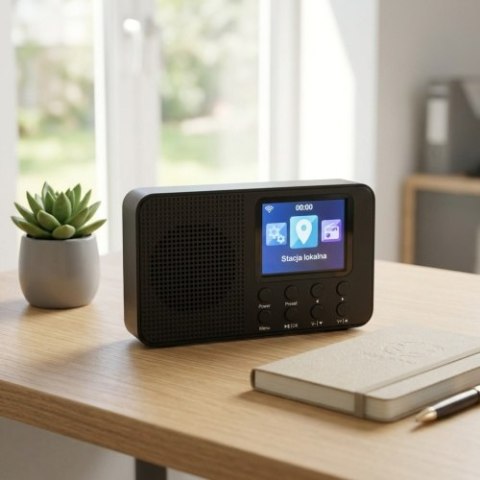 Camry Radio internetowe - Wi-Fi - Wyświetlacz 2,4"