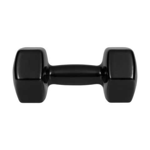 Hantelki żeliwne winylowe HEX 2x10kg, REBEL ACTIVE