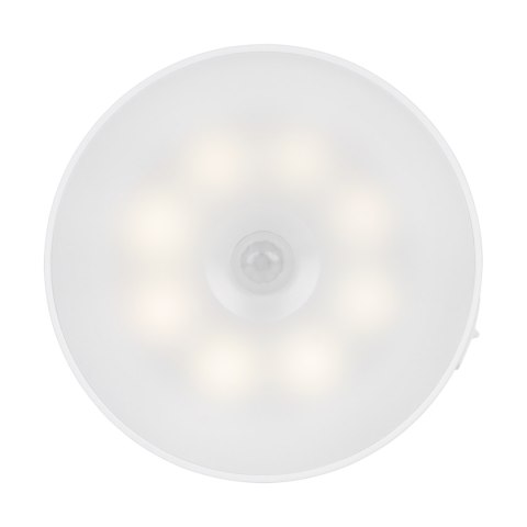 Lampa nocna LED akumulatorowa z magnesem i sensorem ruchu i zmierzchu