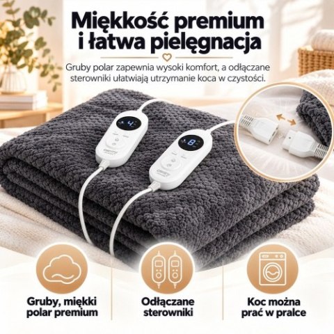 Camry Elektryczny koc podkładowy z czasomierzem (2)
