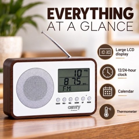 Camry Radio cyfrowe LCD