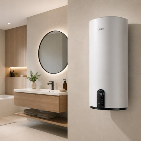 Elektryczny podgrzewacz wody akumulacyjny WiFi, 100 l, D100-20EFR, Vita Cylinder, Midea