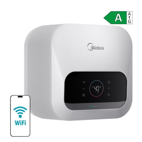 Elektryczny podgrzewacz wody akumulacyjny WiFi, nadumywalkowy, 30 l, D30-20EVR-O, Vita Compact, Midea
