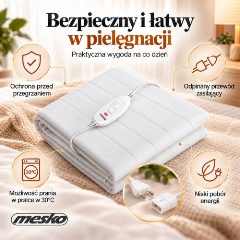 Mesko Elektryczny koc podkładowy (1)