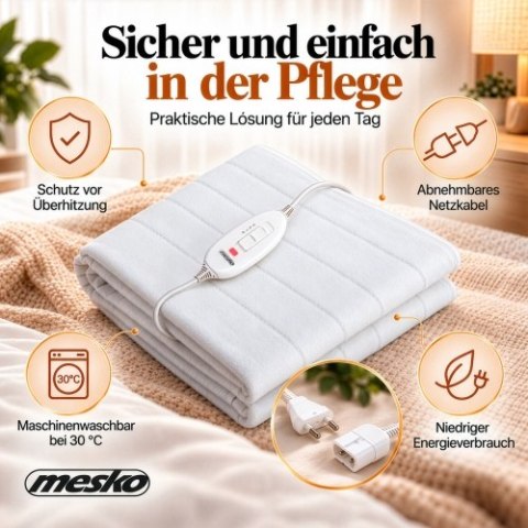 Mesko Elektryczny koc podkładowy (1)