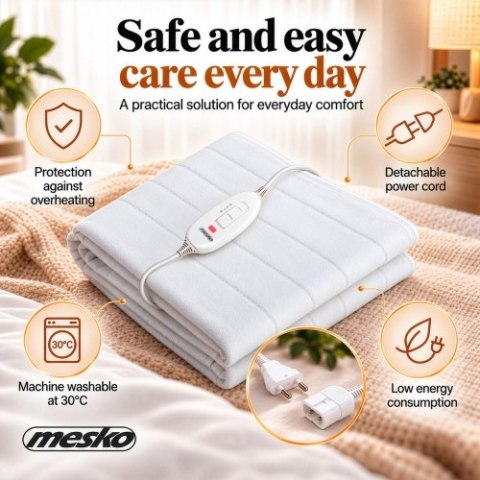 Mesko Elektryczny koc podkładowy (1)