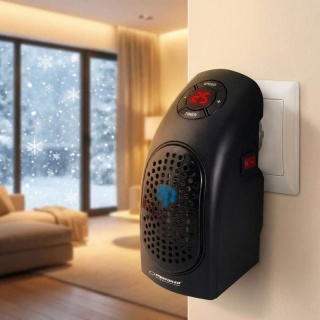Mini Termowentylator 400W grzejnik do gniazdka farelka Esperanza Kalahari