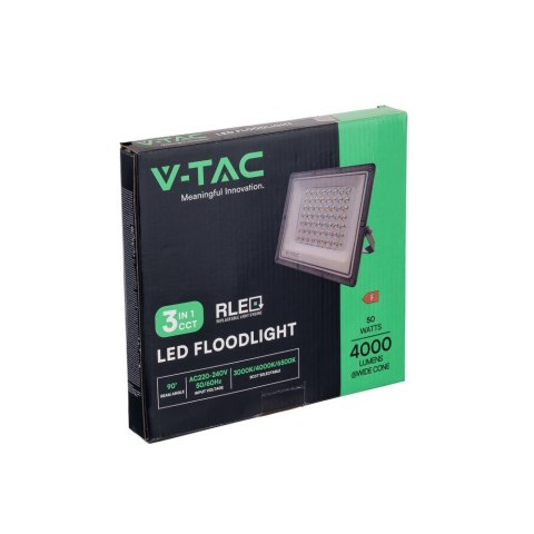 Naświetlacz LED V-TAC 50W CCT zmiana barwy wymienny moduł LED VT-44050CCT 3000-4000K-6500K 5000lm