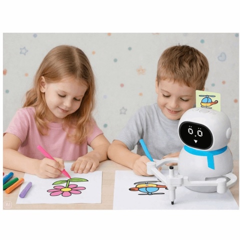Robot rysujący edukacyjny zabawka Tracer Rysia