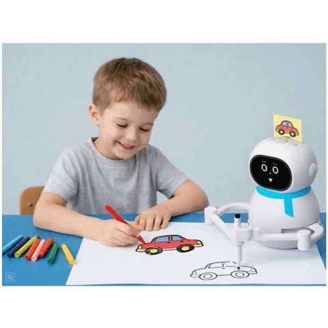 Robot rysujący edukacyjny zabawka Tracer Rysia