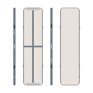Ścieżka gimnastyczna, akrobatyczna Airtrack REBEL 400x100x10 - grey