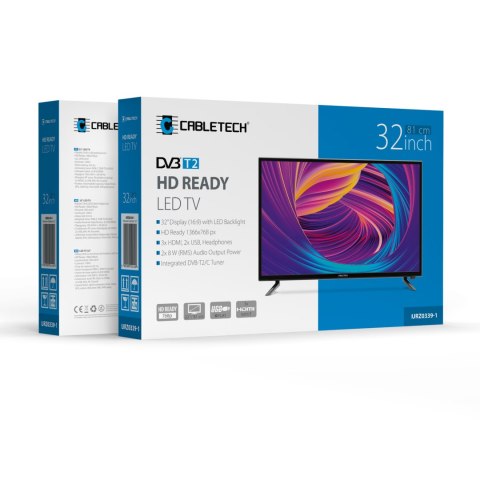Telewizor Cabletech 32" DVB-T2 H.265 HEVC