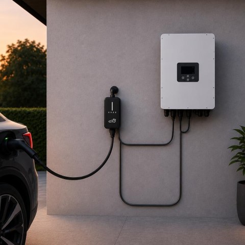 Wallbox Inteligentny Deye Ładowarka AC (7-22kW) 32A WiFi IP66 V-TAC SUN-EVSE22K01-EU-AC