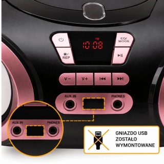 Radio Boombox do zakładu karnego więzienia aresztu FM Radio CD