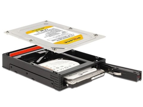 KIESZEŃ WEWNĘTRZNA DELOCK HDD/SSD 2.5"+3.5" SATA