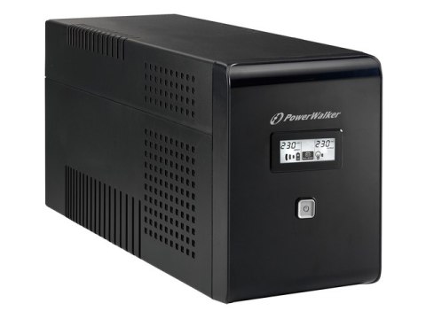 UPS POWERWALKER LINE-INTERACTIVE 2000VA 2X SCHUKO + 2X IEC C13, RJ11/RJ45 IN/OUT, USB, LCD