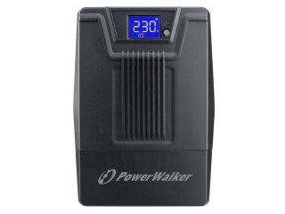 UPS POWERWALKER LINE-INTERACTIVE 600VA SCL 2X 230V PL, RJ11/45 IN/OUT, USB, LCD