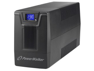 UPS POWERWALKER LINE-INTERACTIVE 600VA SCL 2X 230V PL, RJ11/45 IN/OUT, USB, LCD