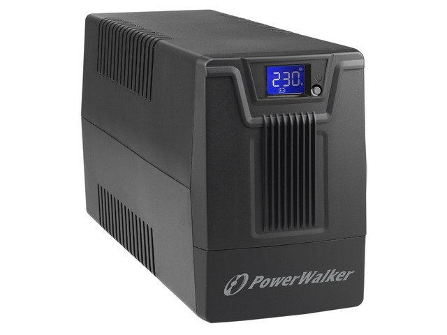 UPS POWERWALKER LINE-INTERACTIVE 600VA SCL 2X 230V PL, RJ11/45 IN/OUT, USB, LCD