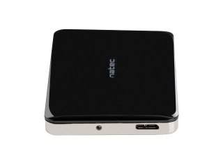 OBUDOWA HDD/SSD ZEWNĘTRZNA NATEC OYSTER 2 SATA 2.5" USB 3.0 ALUMINIUM CZARNA SLIM SCREWLESS