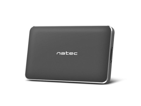 OBUDOWA HDD/SSD ZEWNĘTRZNA NATEC OYSTER PRO 2.5" USB 3.0 ALUMINIUM CZARNA SLIM