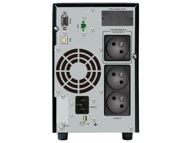 UPS POWERWALKER LINE-INTERACTIVE 1100VA CW FR 3X 230V PL, USB, RS-232, LCD, EPO