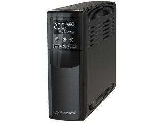 UPS POWERWALKER LINE-INTERACTIVE CSW 1200VA 4X 230V PL, RJ11/RJ45 IN/OUT, USB, 2X USB ŁADOWARKA