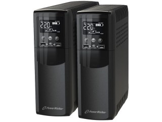 UPS POWERWALKER LINE-INTERACTIVE CSW 1200VA 8X IEC C13, RJ11/RJ45 IN/OUT, USB, 2X USB ŁADOWARKA