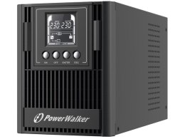 UPS POWERWALKER ON-LINE 1000VA AT 3X 230V PL, USB/RS-232, LCD, TOWER, EPO