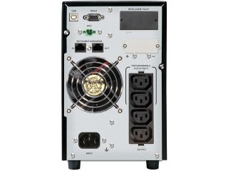 UPS POWERWALKER ON-LINE 1/1 FAZY 1000VA CG PF1 USB/RS-232, 4X IEC C13, EPO, WOLNOSTOJĄCY