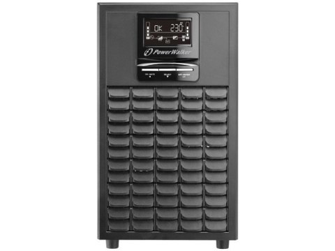 UPS POWERWALKER ON-LINE 1/1 FAZY 3000VA CG PF1 USB/RS-232, 8X IEC C13, 1X IEC C19, EPO, TOWER