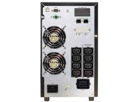 UPS POWERWALKER ON-LINE 1/1 FAZY 3000VA CG PF1 USB/RS-232, 8X IEC C13, 1X IEC C19, EPO, TOWER