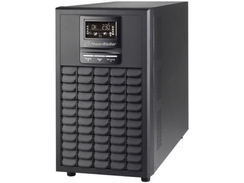 UPS POWERWALKER ON-LINE 1/1 FAZY 3000VA CG PF1 USB/RS-232, 8X IEC C13, 1X IEC C19, EPO, TOWER