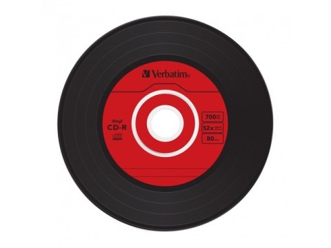 CDR VERBATIM 700MB AZO VINYL X52 (SLIM 10)