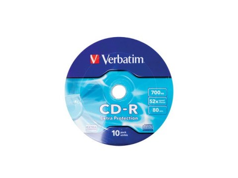 CDR VERBATIM 700MB EXTRA PROTECTION WRAP (SPINDLE 10)