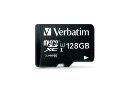 KARTA PAMIĘCI VERBATIM MICRO SDXC 128GB CLASS 10 UHS-1 + ADAPTER SD
