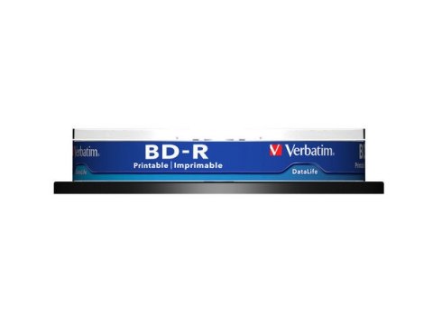 BD-R VERBATIM 25GB X6 PRINTABLE DATALIFE (CAKE 10