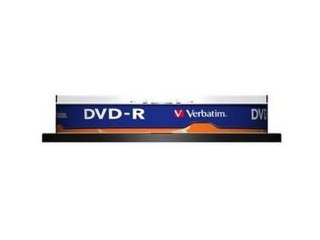 DVD-R VERBATIM 4.7GB X16 MATT SILVER (CAKE 10)