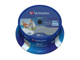 BD-R VERBATIM 25GB X6 PRINTABLE NO ID (CAKE 25)