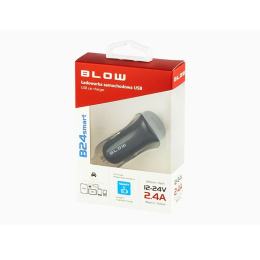 Blow ładowarka samochodowa USB 2.4A B24smart